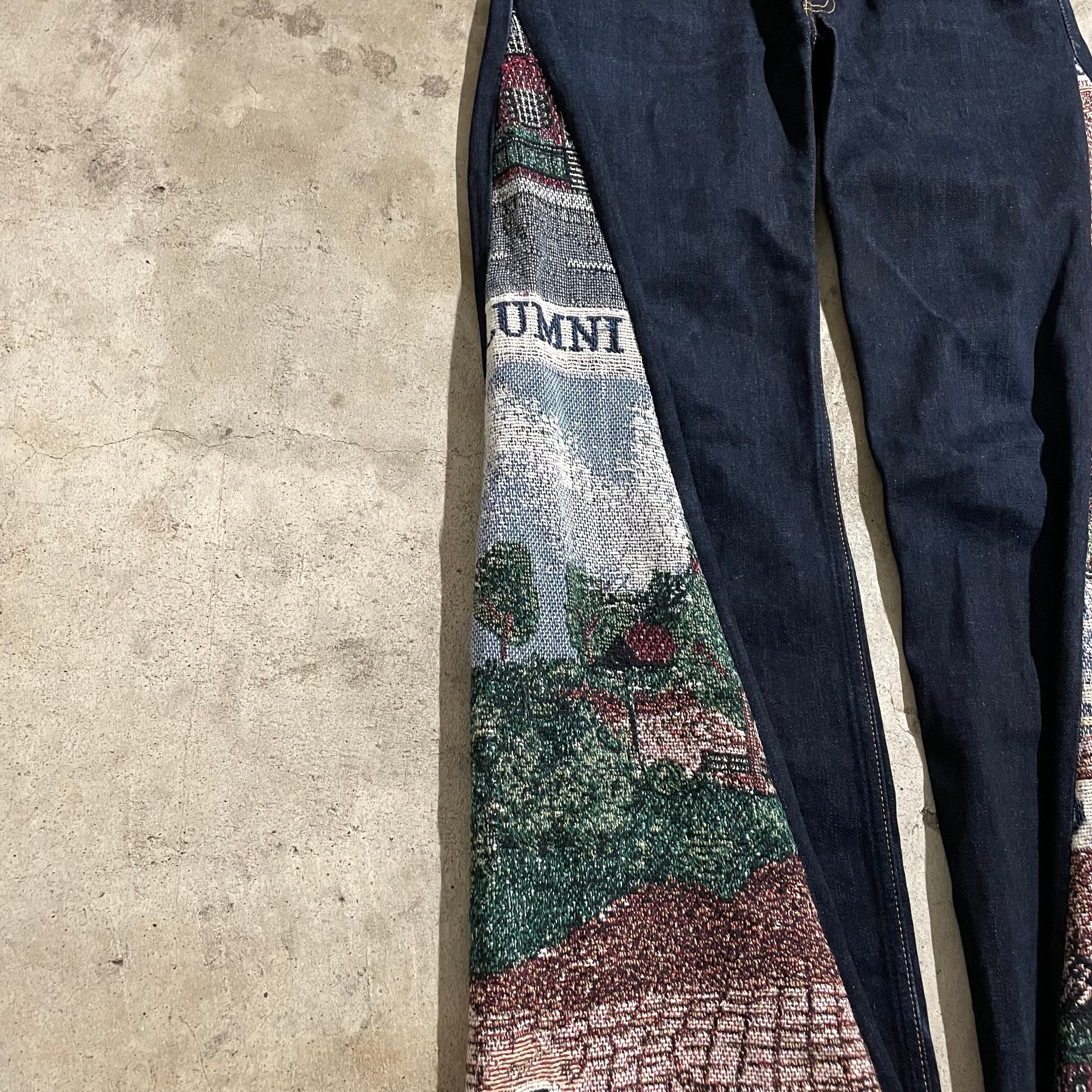 EINS_remake_collection〗USrag×flare denim pants/アメリカラグ