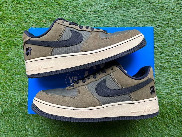 NIKE × UNDEFEATED AIR FORCE 1 LOW SP CARGO KHAKI DH3064-300 27.5cm 37886