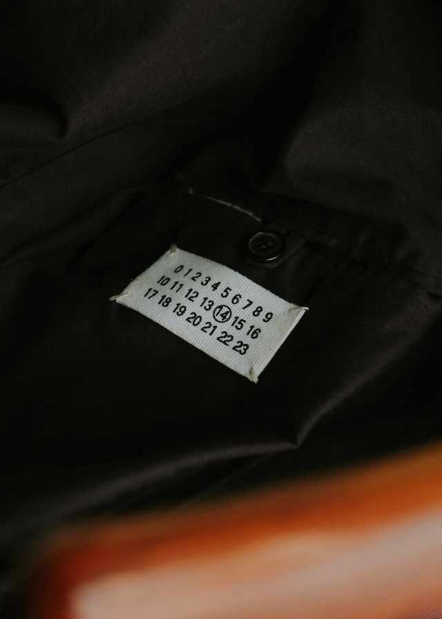 Martin Margiela 05AW 5 zip suede riders jacket