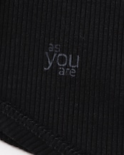 EMILY WEEK × Reiko Akamine  / as you are Bra Tank top - Black