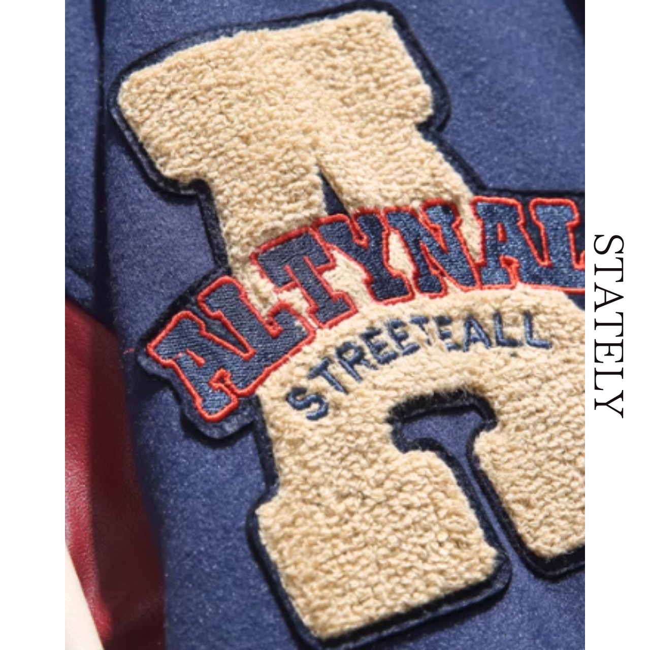 ワッペン&エンブロイダリー レトロスタジャン/3color_O12・画像8