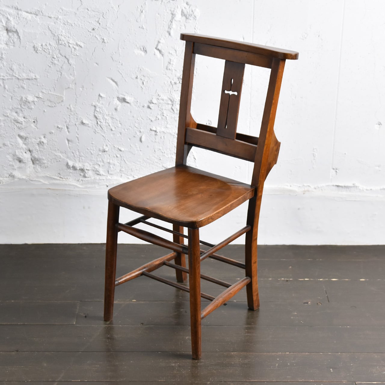 Church Chair (Old Cross) / チャーチチェア (クロスバック) / 2301BNS-K-004 | BANSE -  アンティーク・ヴィンテージ家具・雑貨・食器・オブジェ・フラワーベースの専門店