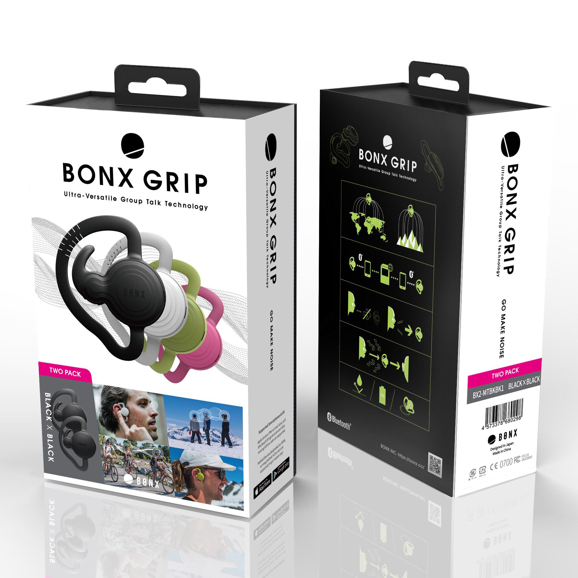 BONX ボンクス bonx grip ボンクスグリップ ブルートゥースイヤホン 