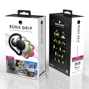 【2個パック】10人同時接続 距離無制限 遊びながら話せる エクストリームコミュニケーションギア BONX Grip  アウトドア用 Bluetooth ヘッドセット