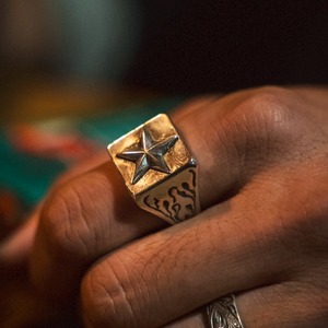 ｽﾀｰﾘﾝｸﾞ【存在感】【一部ｳﾞｨﾝﾃｰｼﾞ加工】【ﾌｧｲﾔｰ】