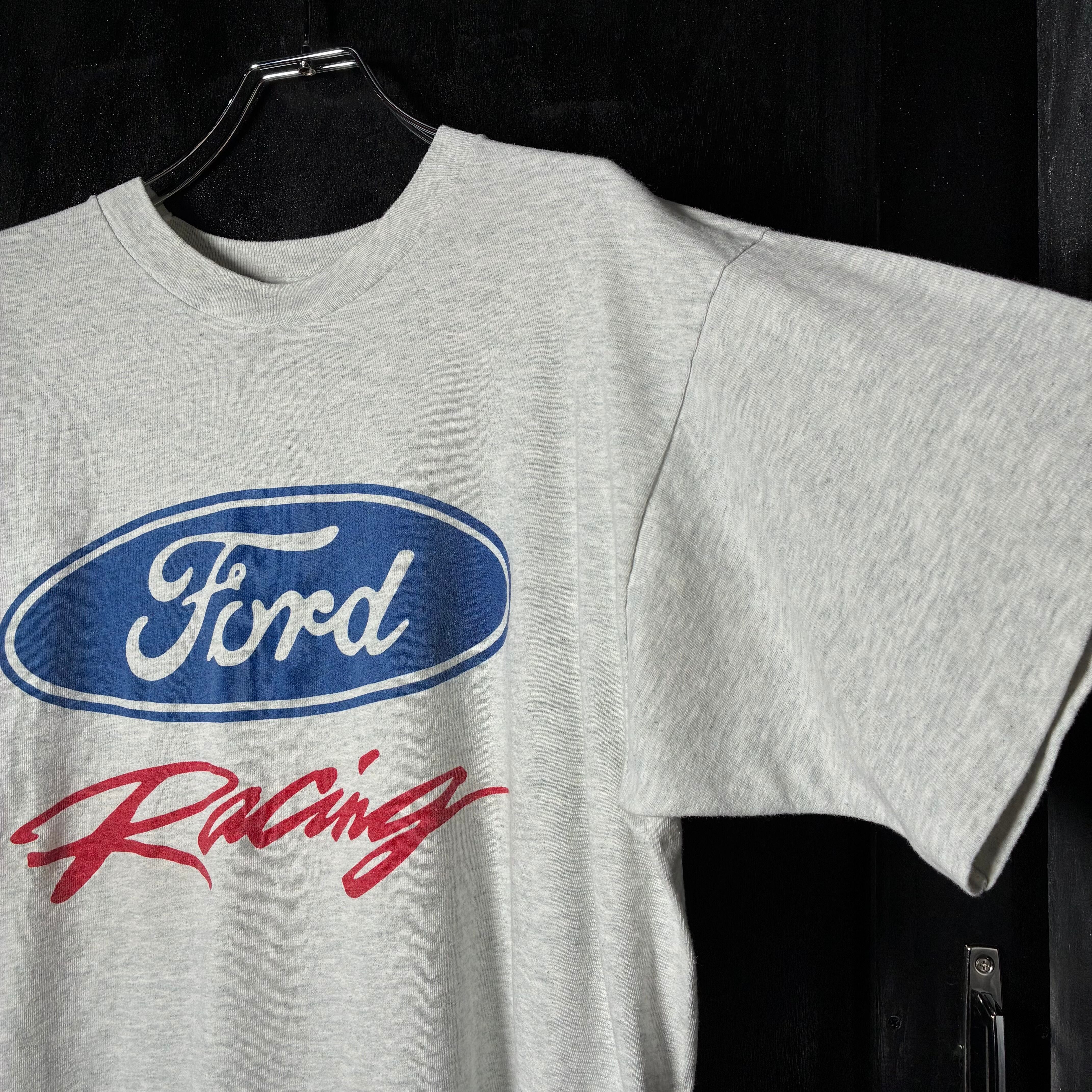 90s USA製 FRUIT OF THE LOOM FORD Racing Tシャツ フォード アメ車 T
