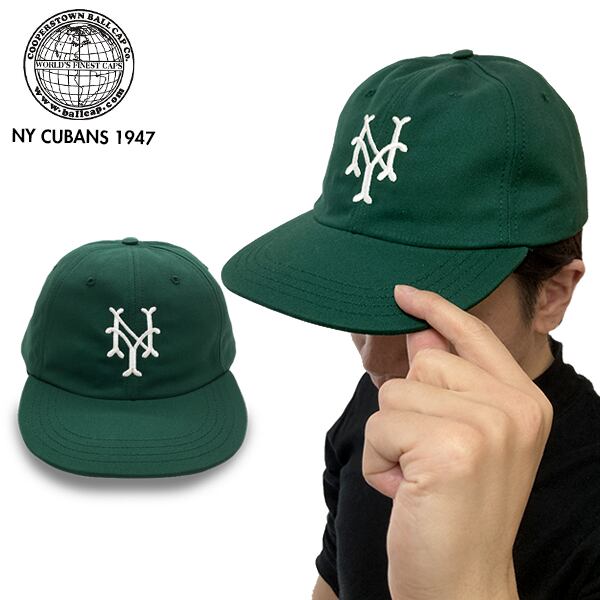 COOPERSTOWN BALLCAP クーパーズタウンボールキャップ NYCC47 GREEN フリーサイズ
