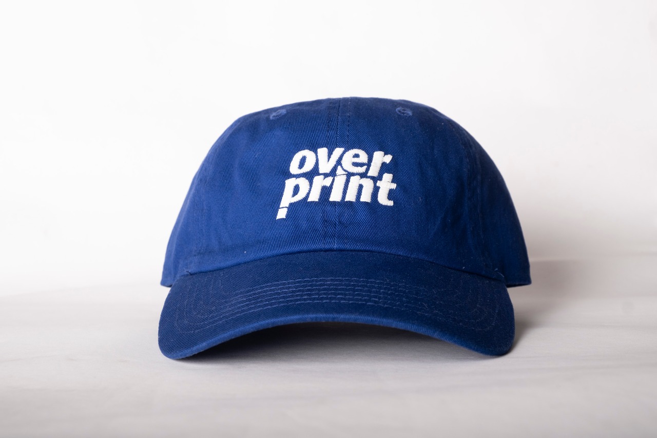 【over print】CAP*newhattan 【オーバープリント】