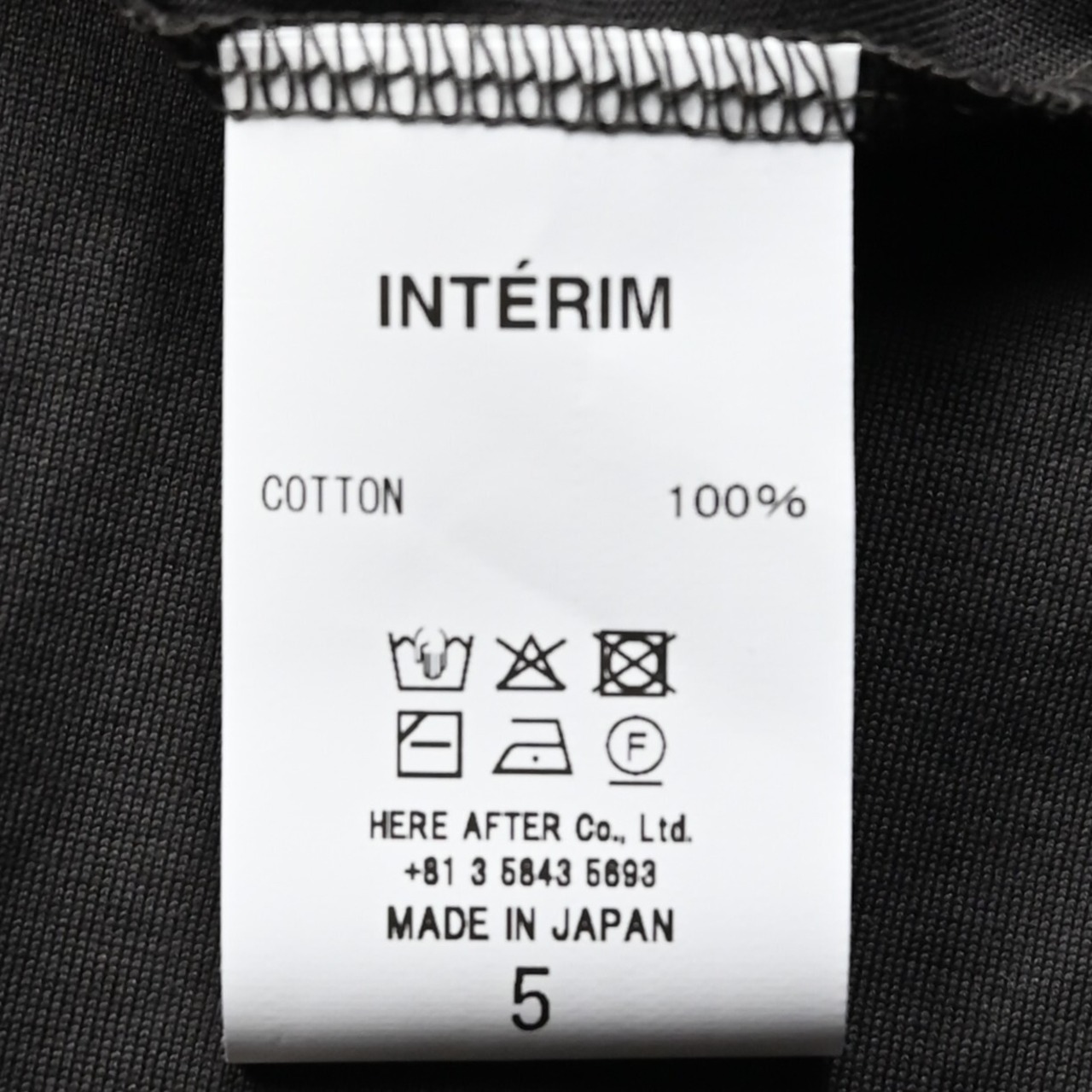 INTERIM / HIGH GAUGE SUVIN JERSEYE L/S TEE