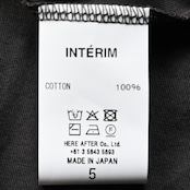 INTÉRIM / HIGH GAUGE SUVIN JERSEYE L/S TEE
