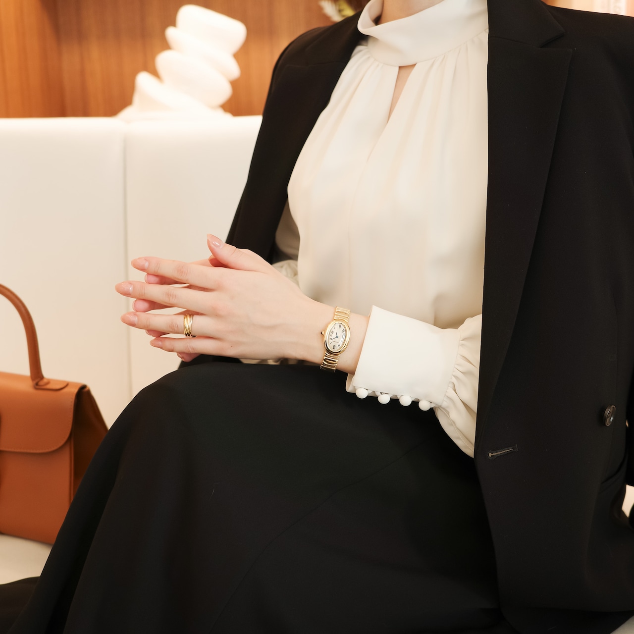 カルティエ ベニュワール SM ゴールド