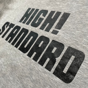 【HIGH! STANDARD】USA製 スウェット Tシャツ 裏起毛 ビッグサイズ  ハイスタンダード US古着