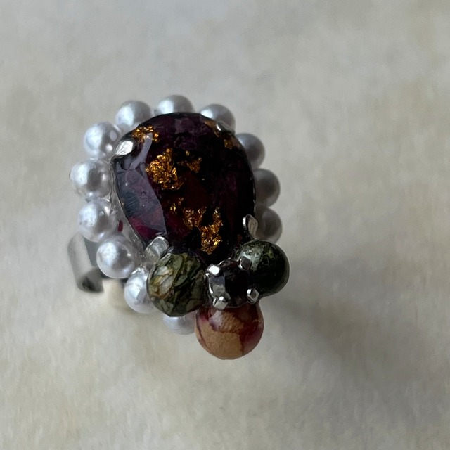 Fleur Éternelle -crimson-