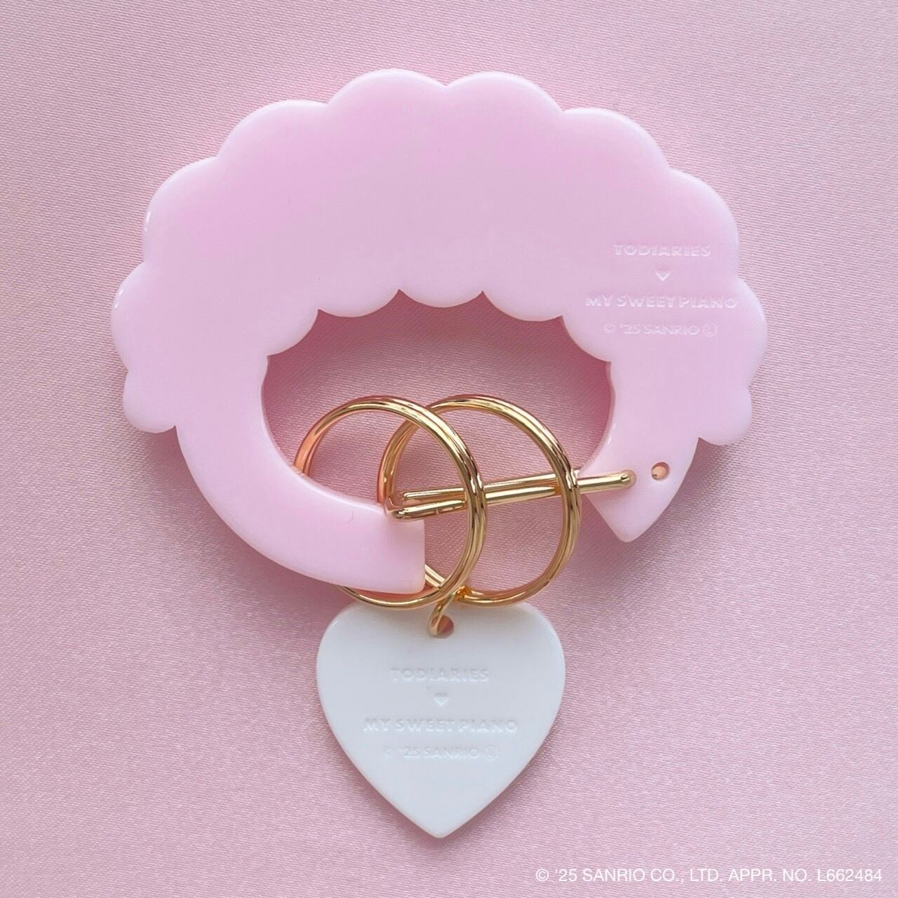 TODIARIES × FANCY SANRIO CHARACTERS・MY SWEET PIANO カラビナ