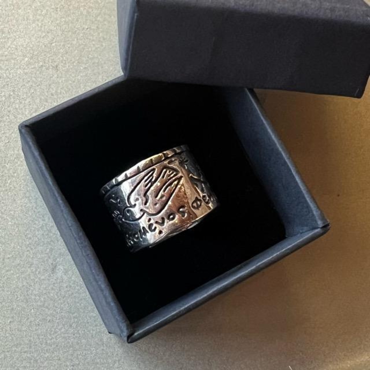 TOPANGA Jewelry Wide Pattern Ring　Size 12 13 ワイドパターンリング　指輪　リング　プレゼント