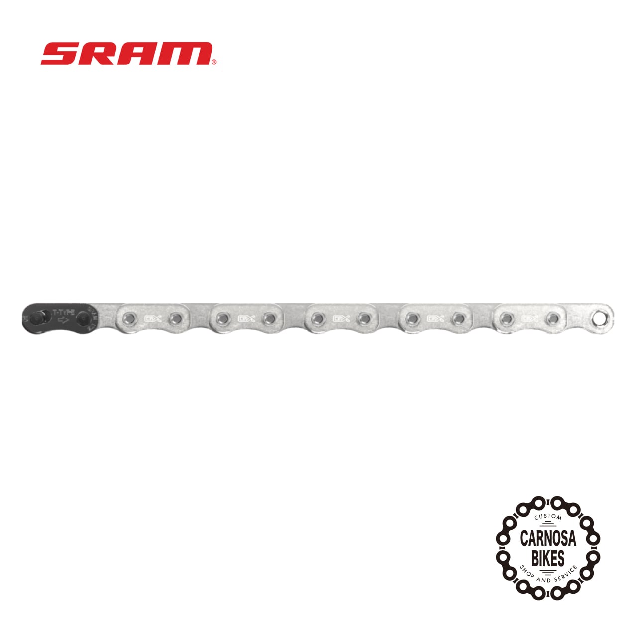 SRAM】XX1 Eagle Chain [XX1 イーグル チェーン] 126L 12s | 【CARNOSA