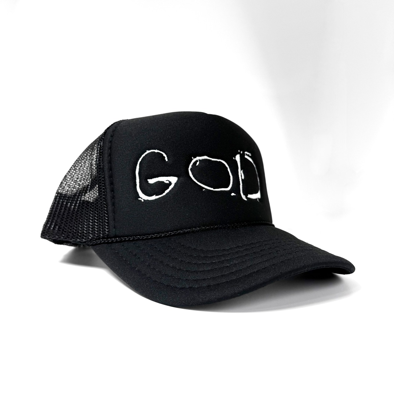 GOD MESH BACK TRUCKER HAT