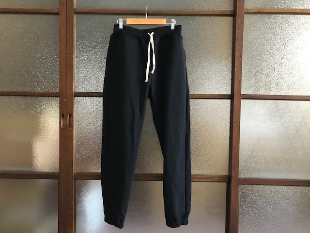 日本製・万屋MARUオリジナル SWEAT PANTS (BLACK)