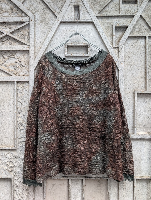 "INC" lace L/S