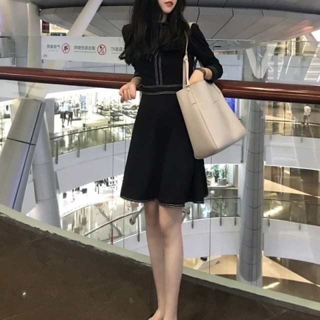 さいミニミ】 M'S GRACY - 新品☆ミニおりぼん七分袖 ワンピース 40の