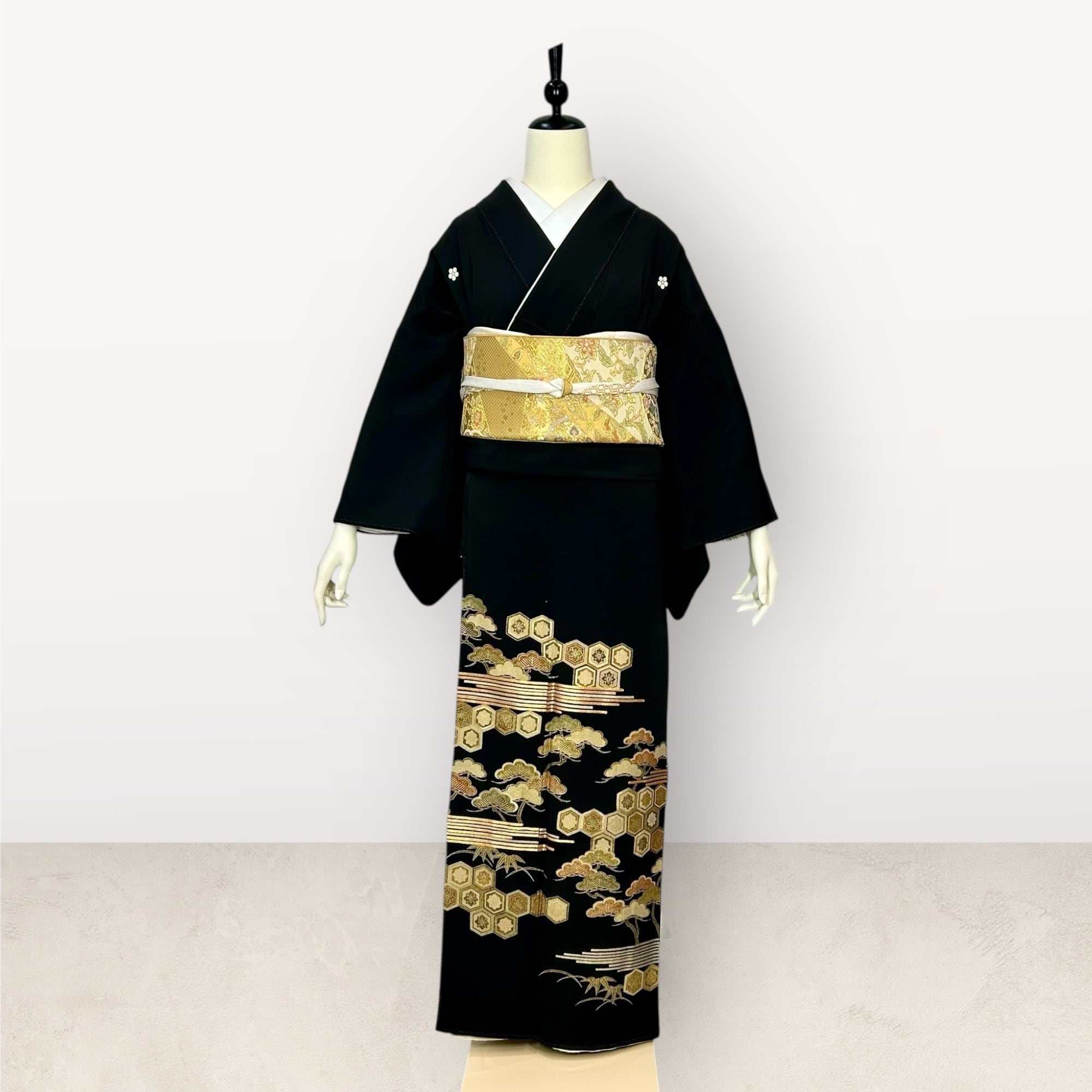 黒留袖レンタル フルセット BT-004-Sサイズ | きものレンタル as