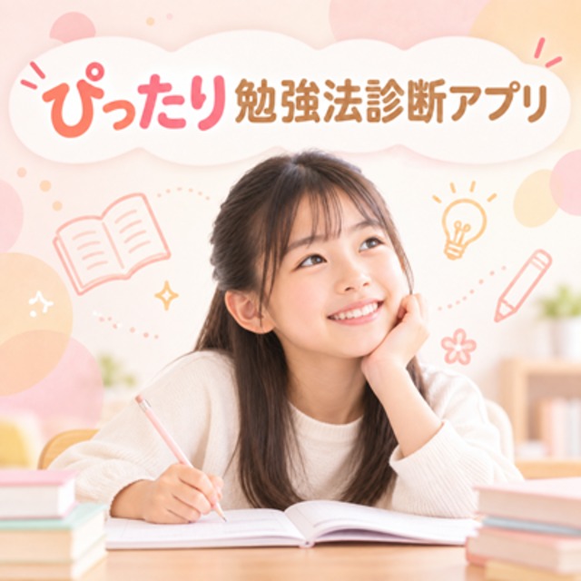 子どもにぴったりの勉強法がわかるアプリ