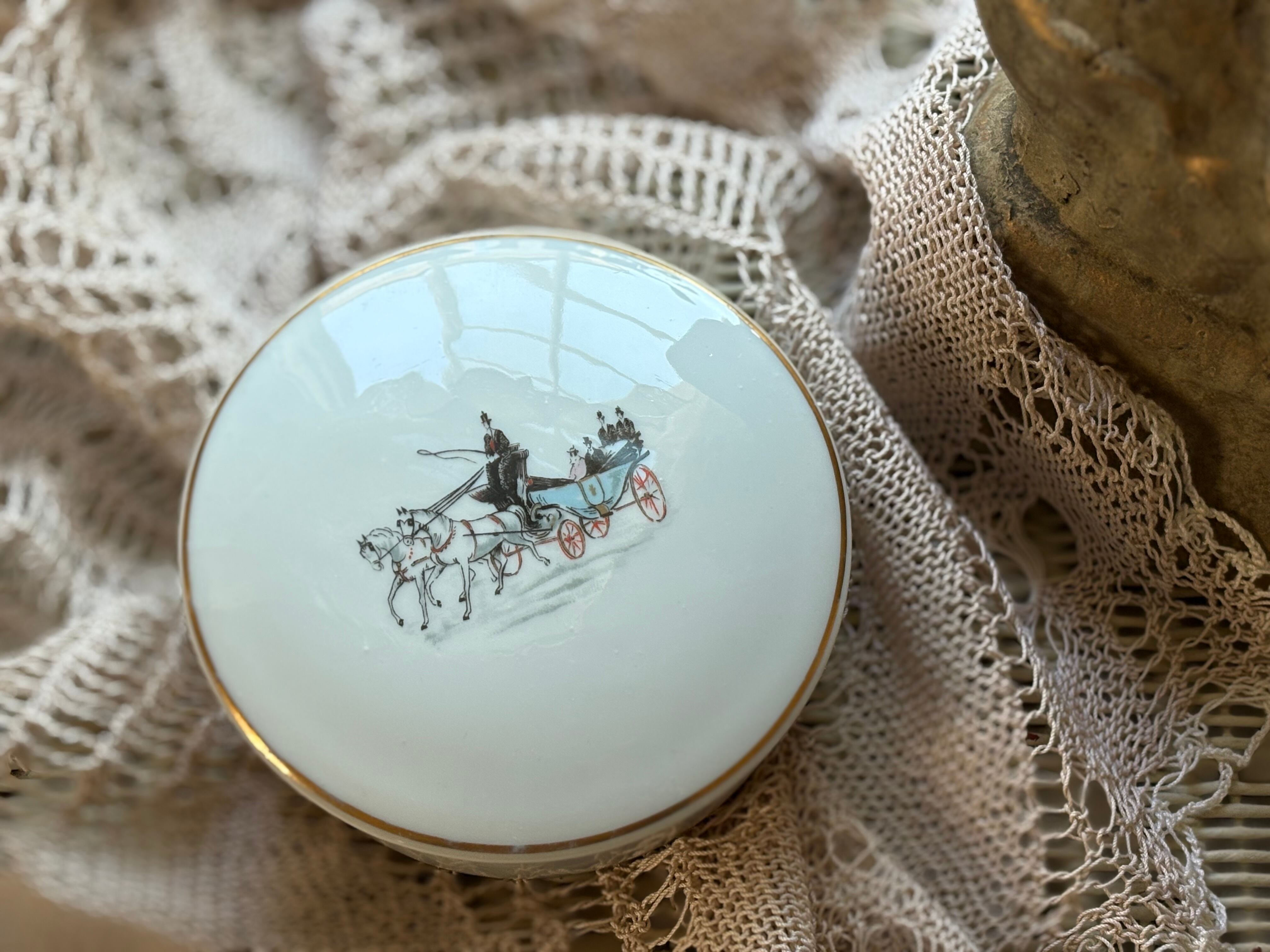 Haviland アビランド LIMOGES 陶器ボンボニエール アビランド HAVILAND