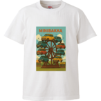 MINIBAKKAオリジナルTシャツ(観覧車/クラシック)