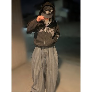 ストリートパーカー（ブラック） el1195