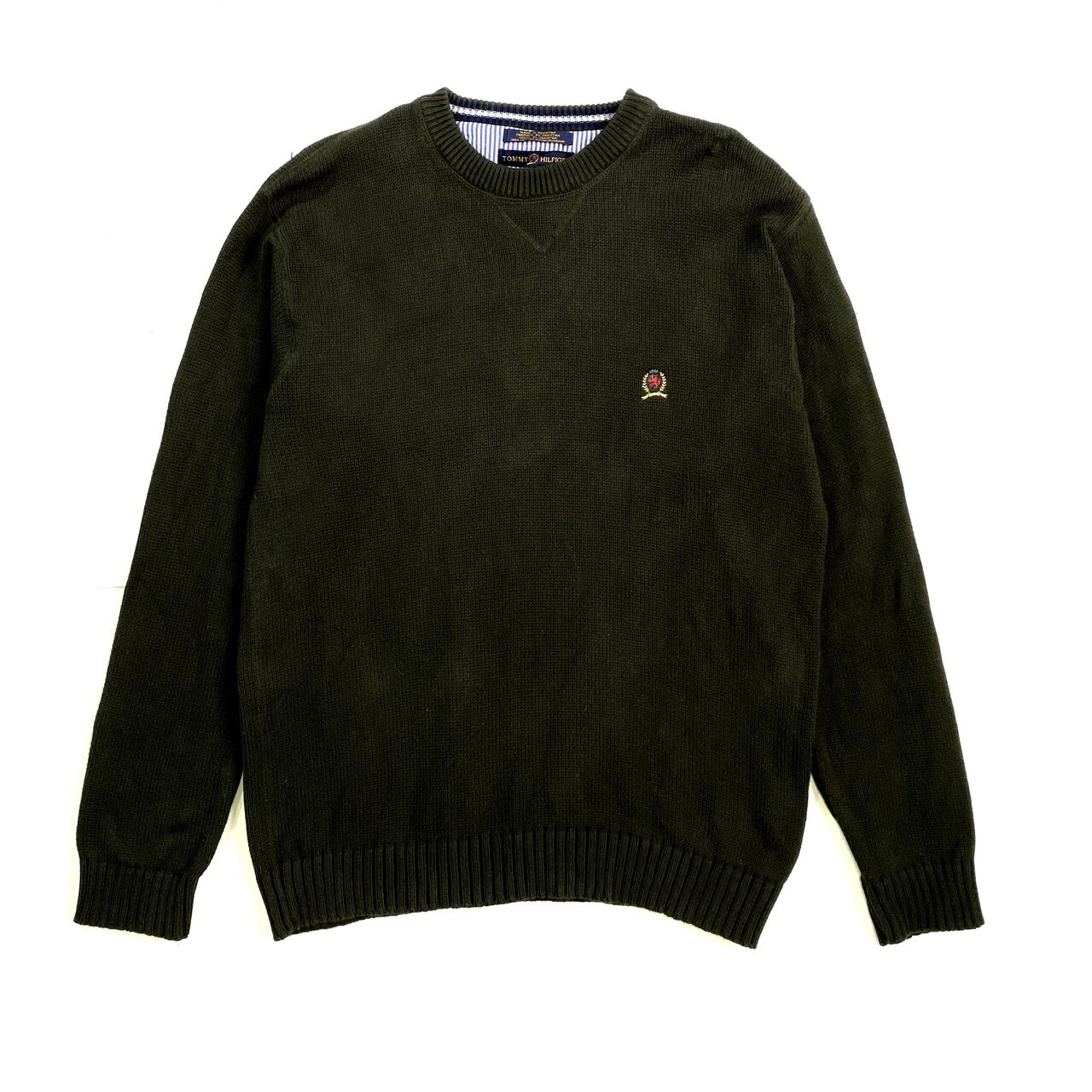 TOMMY HILFIGER トミーヒルフィガー クルーネック コットンニット 