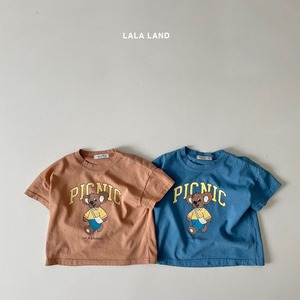 ＊SALE＊【2022SS即納】＊lala land＊ ピクニックTシャツ