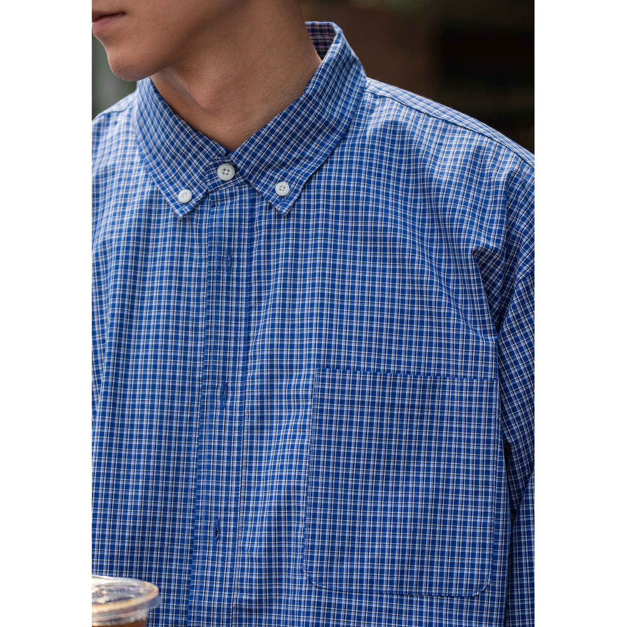 BatterUp Urban Grid Relax Shirt（アーバングリッド リラックスシャツ）
