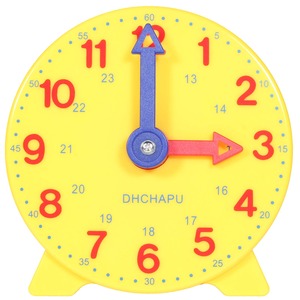 【特価処分】時間 時計を覚える 学習 生徒用 アクティビティガイド付き 知育玩具 算数教材 Student Clock 学習ができる学習用時計 時間を学べる算数教材として活用可能
