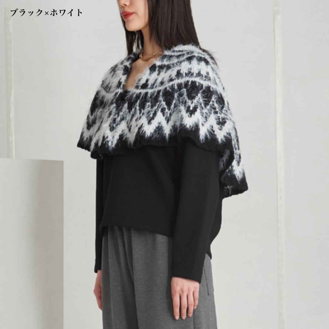 1％/ノルディック変形ニット | 20ｰtwentyｰ