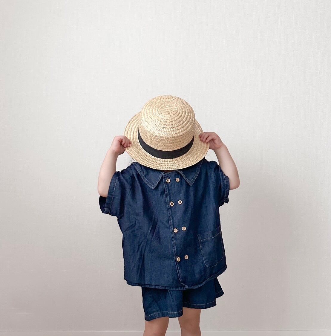 80-150 / denim sailor set up〔デニムセーラーセットアップ〕