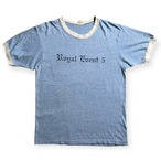 80s "SCREEN STARS” Light Blue Royal Event 5 Ringer T-Shirts / "スクリーンスターズ” 水色 ロイヤルイベント5 リンガーTシャツ