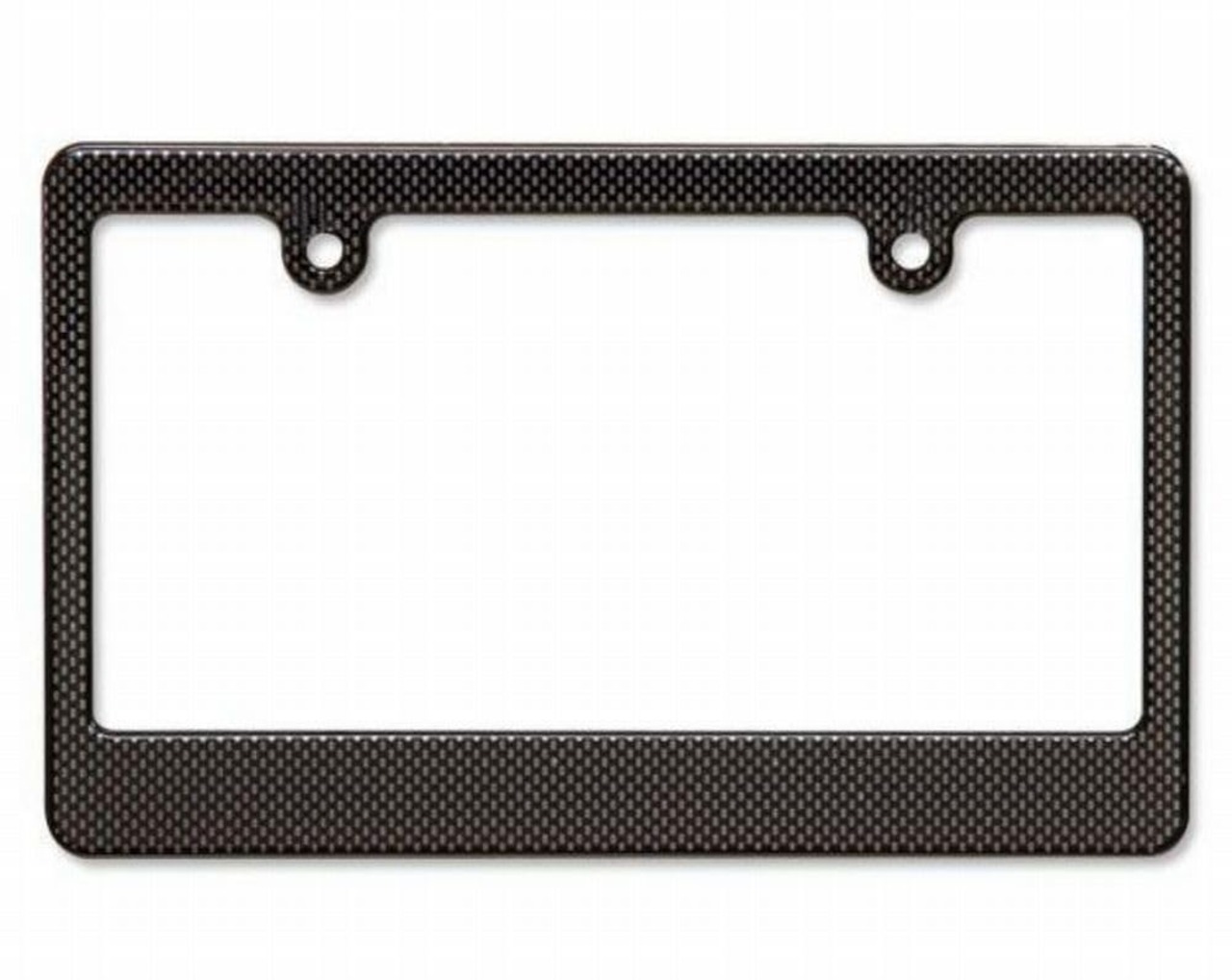 ムーンアイズ(MOONEYES) ナンバープレートフレーム バイク用 126cc以上 カーボンファイバールック プレーン＿NF-MG130CFPL-MON