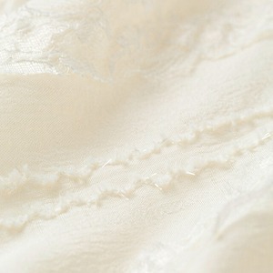 Layered Fluttery White Beige Skirt / レイヤー フラタリー ホワイトベージュ スカート