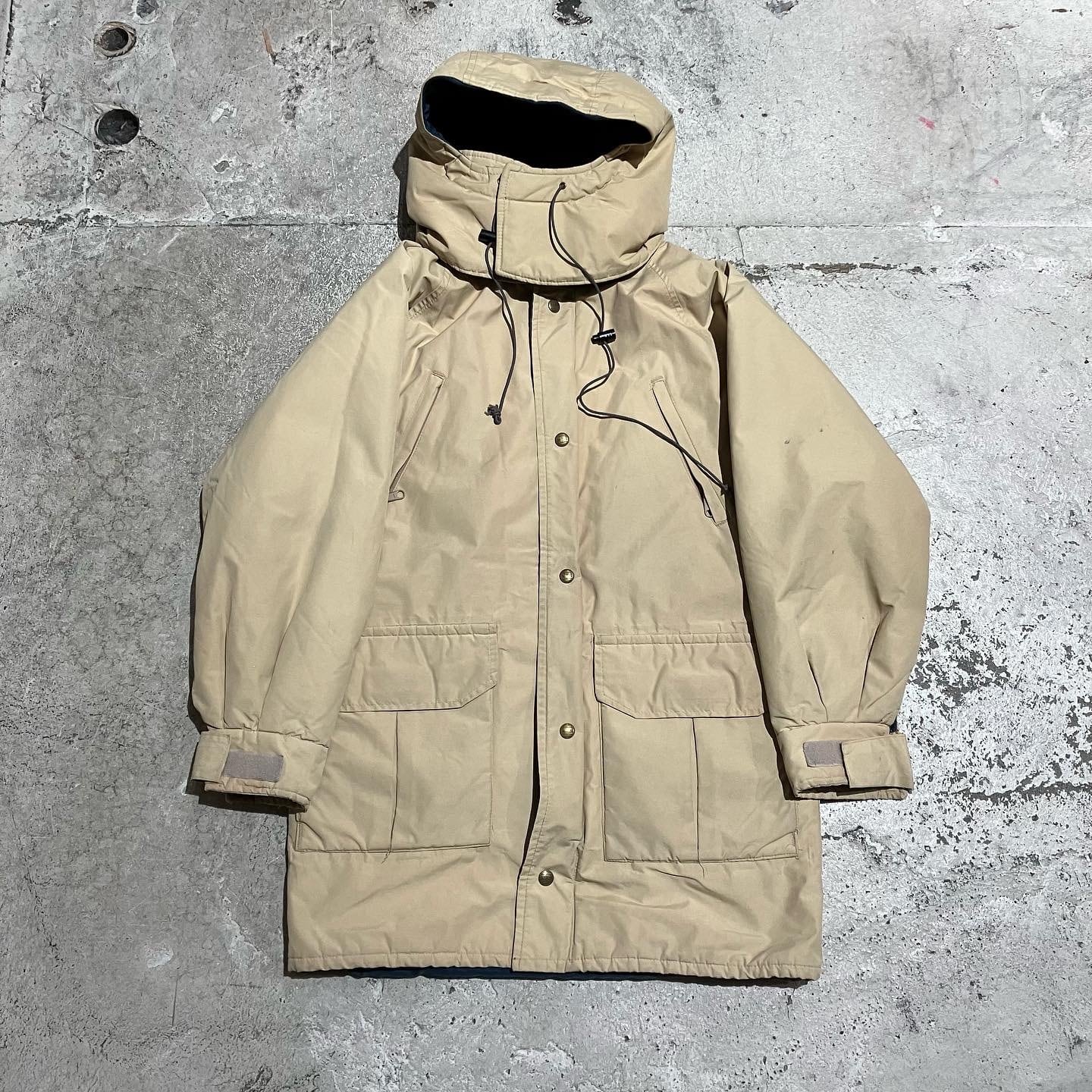 80s〜 L.L.Bean / USA製 GORE-TEX メインワーデンズパーカー ベージュ