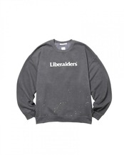 【 Liberaiders 】PAINT SPLATTER CREWNECK