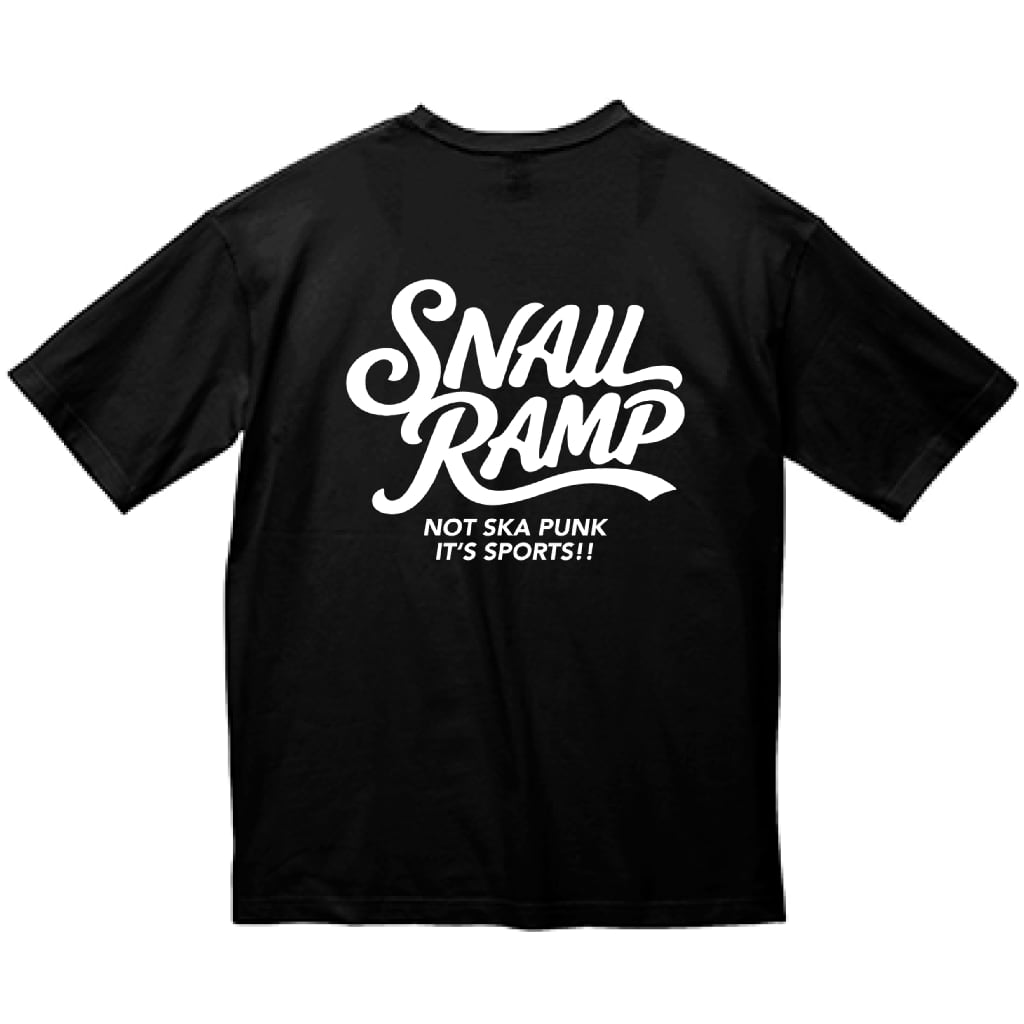 NOT SKA PUNK Tシャツ（ビッグシルエット）黒 | SNAIL RAMP 公式サイト