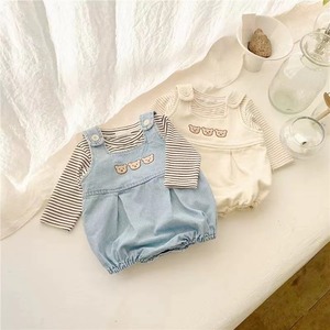 BABY　クマさん　サロペット