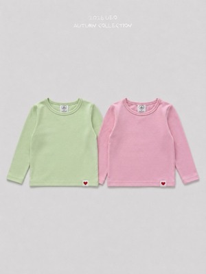 送料無料【予約】UEO/Pastel Chewy T-shirt/Jr