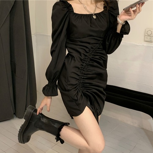 ✞ ダークブラックロング 長袖 スウィート ✞ゴスロリ SM ミリ 甘ロリ クラロリ 和ロリ エレガント 黒ロリ 姫ロリ 華ロリ BB-BB731594527