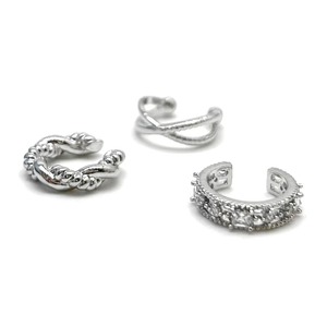 イヤーカフ：ウェーブジェム　IMPRESSION　イヤカフ