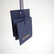 SINME  ポロニットカーディガン  ネイビー