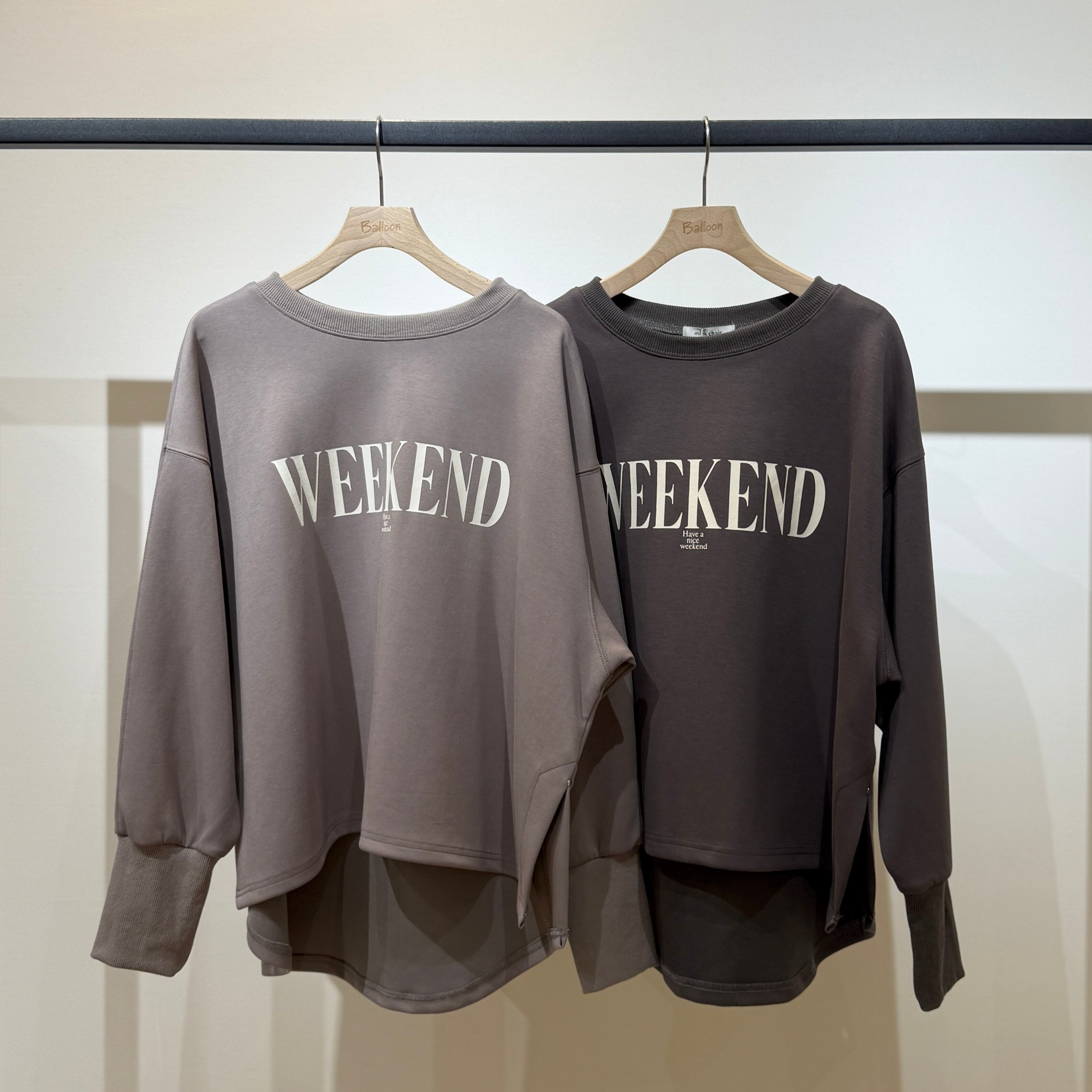 WEEKENDダンボールニットPO