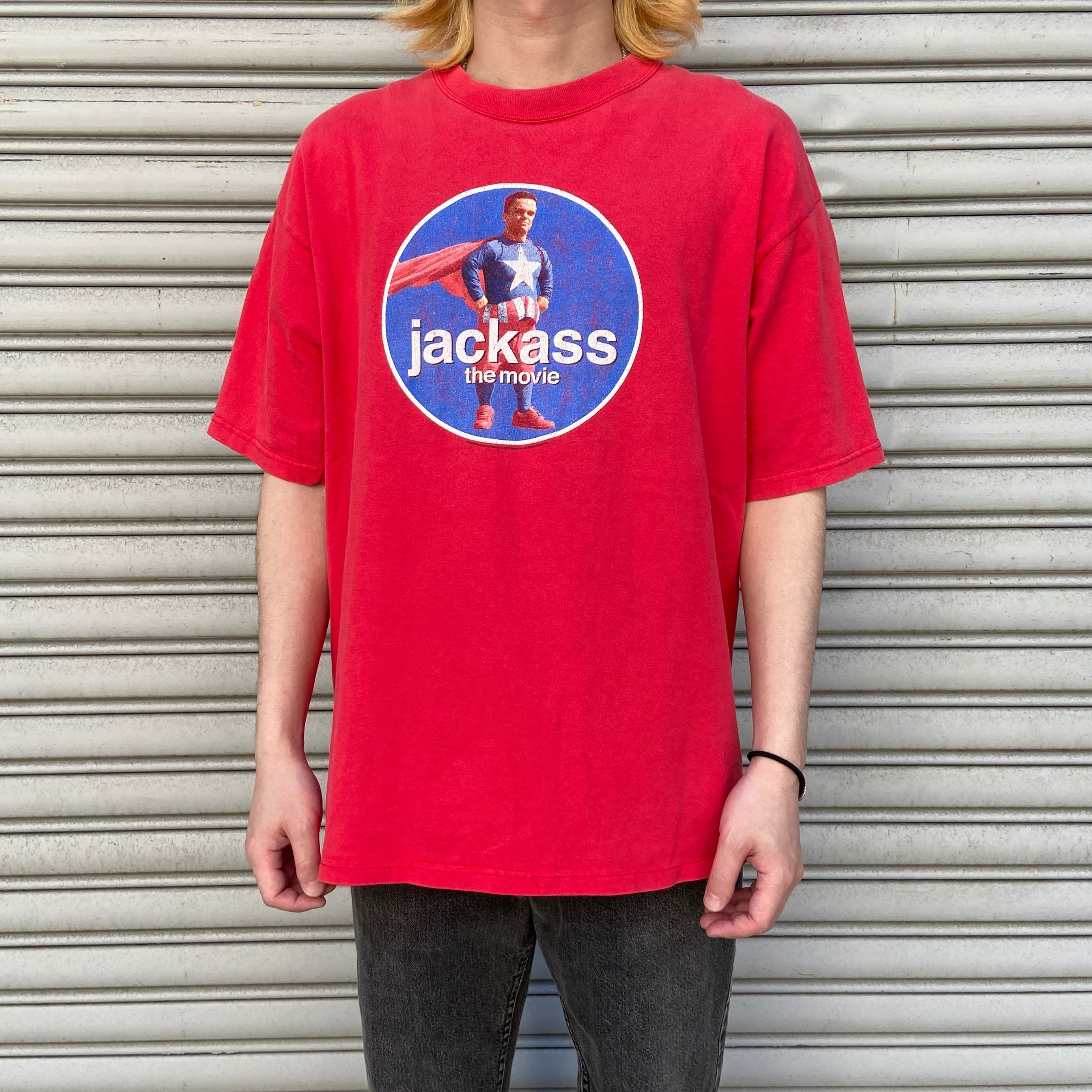 00s jackass the movie ムービーTシャツ　映画　L usa製 | 古着屋 Uan powered by BASE