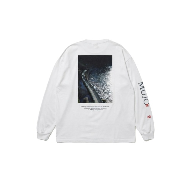 MUJO / L/S T-shirt［WHITE］