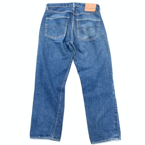 60's LEVI'S リーバイス 501 デニム Big E 平行ステッチ 刻印6